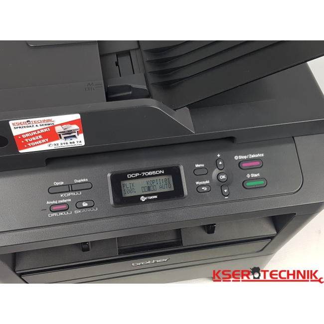 Urządzenie wielofunkcyjne Drukarka Ksero Skaner Brother DCP-7065DN